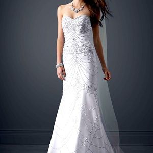 David’s Bridal Luxe Collection Bridal Gown NWT